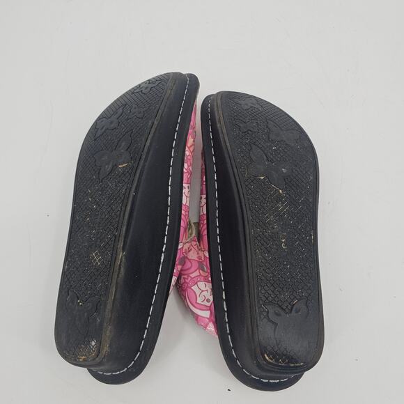 Alegria Donna Friends Pink Patent Leather Clog Shoe Women's EU 40 US 9.5/10 - Picture 6 of 12